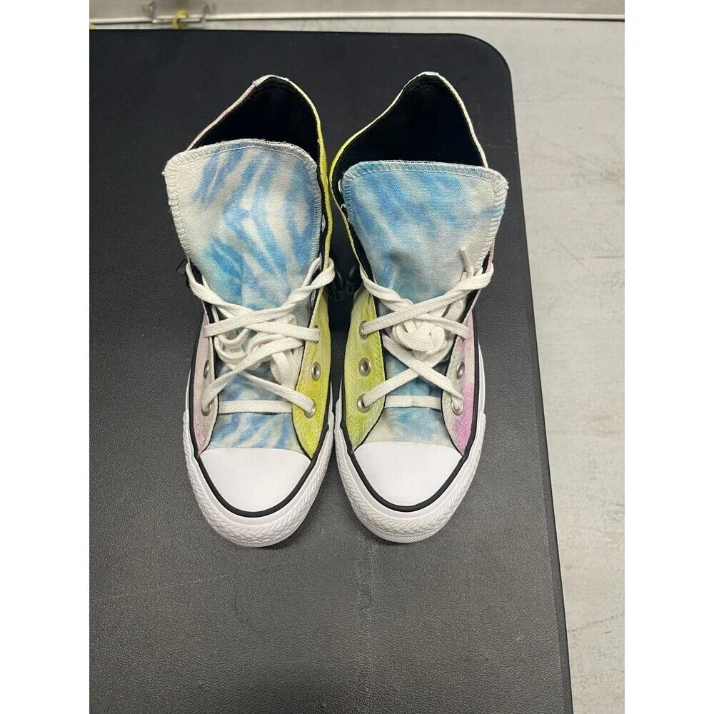 Converse Chuck Taylor All Star Hi Womens Size 7 White Athletic Shoes Sneakers